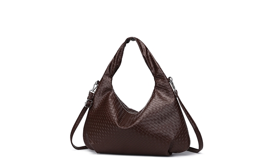 Noella - Peony Hobo Bag - Dark Brown